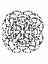Mandalas Mandala Coloring Simple Print Kids Pages Color Lines Children Zen Stress Anti Ribbons Will Fine Difficult Allow Passion Certainly sketch template