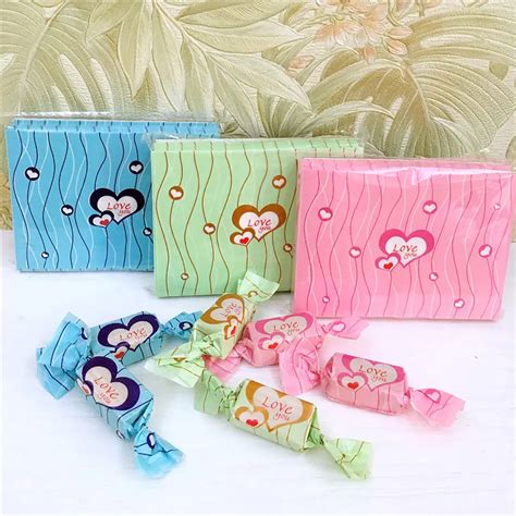 pcs cm lovely sweet wrapper candy paper nougat packaging paper