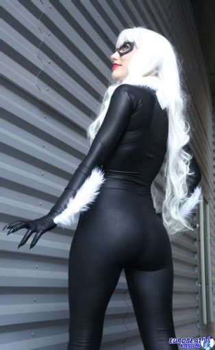 Crystal Graziano Black Cat Cosplay Luscious