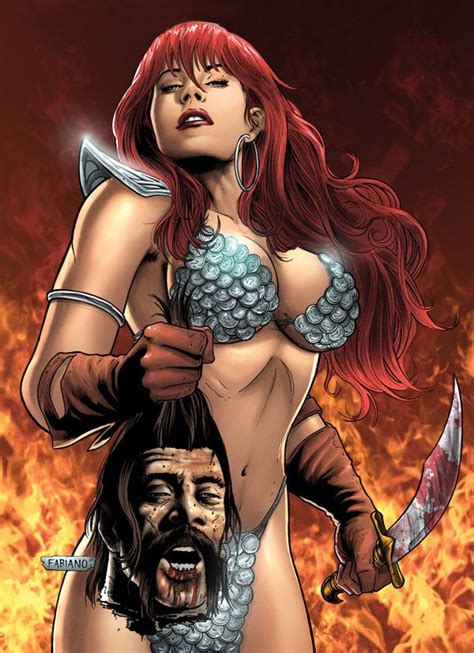 1000 images about red sonja comic book pin up on pinterest