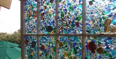 broken glass art diy creative crafts