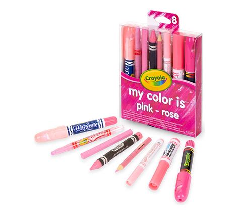 crayola  color  pink crayola