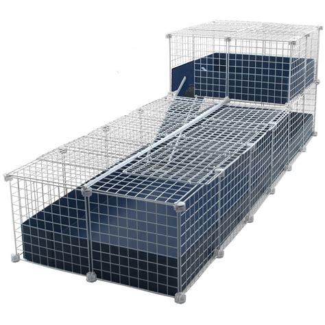 deluxe covered jumbo cc guinea pig cage