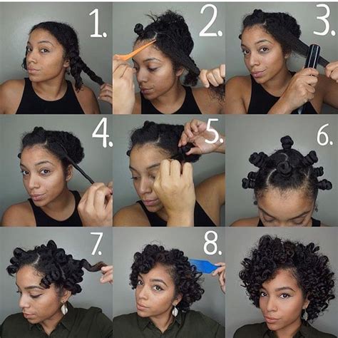 Have Beautiful Wavy Curls With Bantu Knot Out
