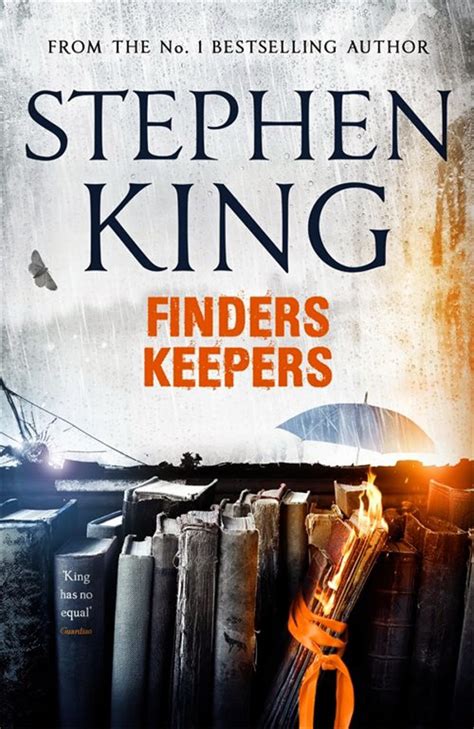 finders keepers  stephen king   cool cover   uk edition