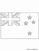 Ausmalen Flagge Equipes Drapeaux Zelande Drapeau Zealand Kosovo Frankreich Fahne Hellokids sketch template