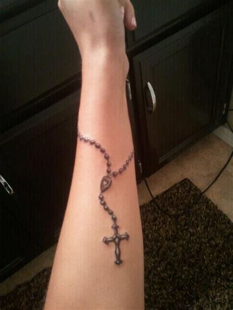 My Rosary Tattoo Rosary Tattoo Tattoos For Women Wrist Bracelet Tattoo