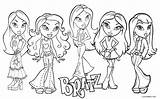 Bratz Coloring Pages Printable Cool2bkids Kids Source sketch template