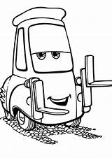 Guido Disney Forklift Coloringpagesonly Picturethemagic  sketch template