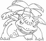 Venusaur Pokemon Drawing Coloring Draw Mega Step Sheets Getcolorings Sketch Pages Tutorial Template sketch template