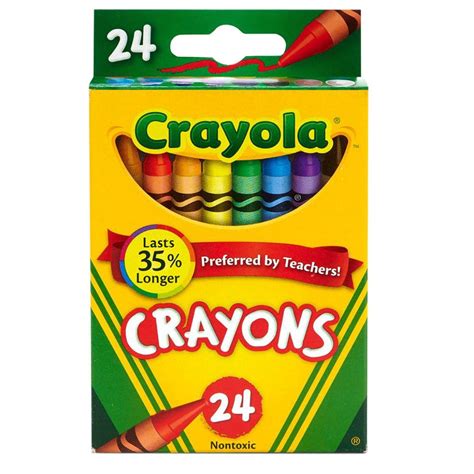 crayola crayons  pack crayola  classic  count assorted
