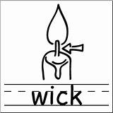 Wick sketch template