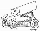 Sprint Car Coloring Pages Dirt Drawing Cars Speedway Racing Late Model Drawings Race Sprintcar Drag Midsouthracing Template Sheets Printable Colouring sketch template