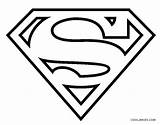 Superman Coloring Pages Logo Printable Cool2bkids Kids Symbol Super Logos Silhouette Marvel Choose Board sketch template