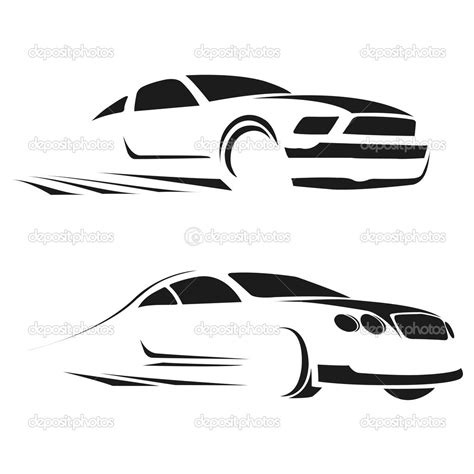 car logo vector images car logo design  vector car outline