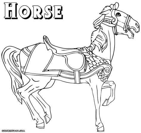 horse coloring pages coloring pages    print