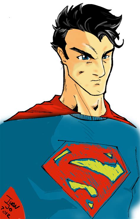 superman sketch  juanjosilva  deviantart