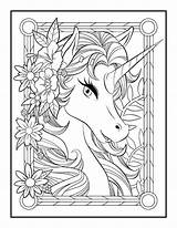 Jade Unicornios Unicornio Imprimir Mandalas Colorir Pittura Magical Libri sketch template