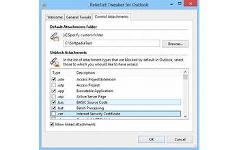 ReliefJet Essentials for Outlook screenshot #5