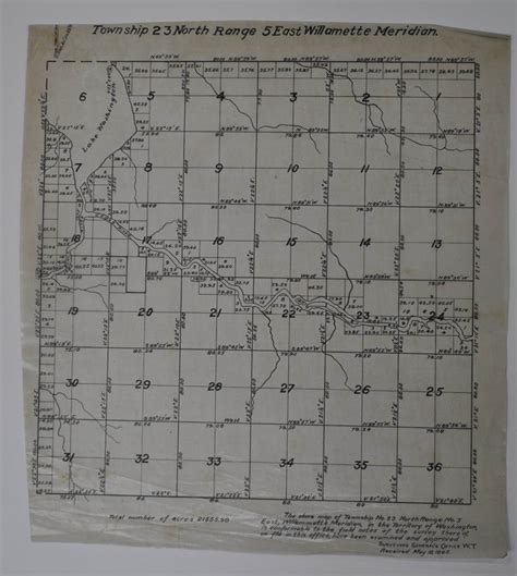 renton washington township map circa  kroll antique maps