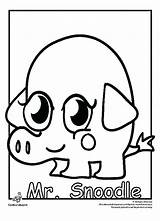 Moshi Monsters Pages Coloring Moshlings Getdrawings sketch template