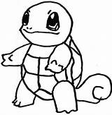 Squirtle Wartortle sketch template