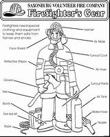 Firefighter Firefighters sketch template