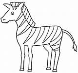 Zebra Coloring Pages Kids Cartoon Cute Stripes Horse Drawing Baby Printable Coloring4free Toddler Sheet Zebras Getcolorings Color Head Face Print sketch template