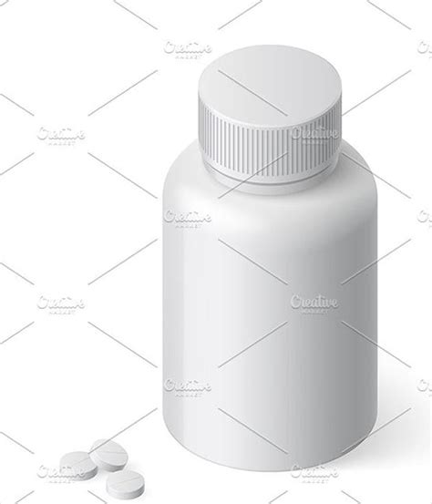 blank pill bottle label template