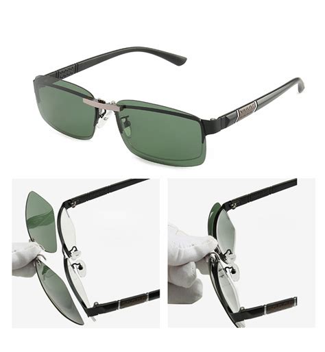 dhk2008 sunglasses uv400 tac flip up clip on glasses