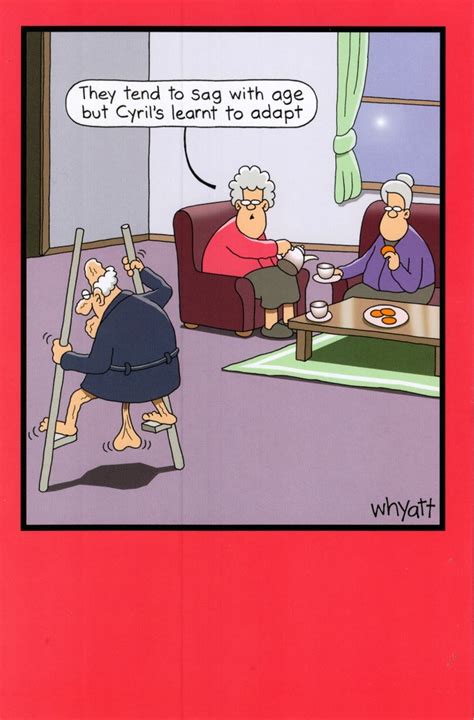 Funny Sag With Age Year Birthday Greeting Card Cards