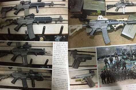 korean special forces gi   red dot  tactical rail