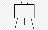 Easel sketch template