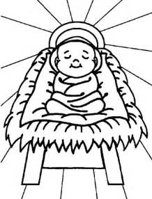 birth  jesus coloring page    clipartmag