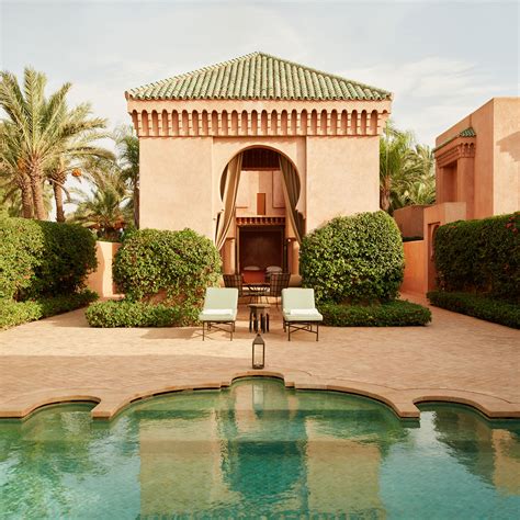 amanjena marrakech  michelin guide hotel