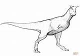 Carnotaurus Ausmalbild Sastrei sketch template