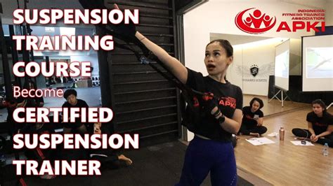 Belajar Menjadi Pelatih Suspension Training Youtube