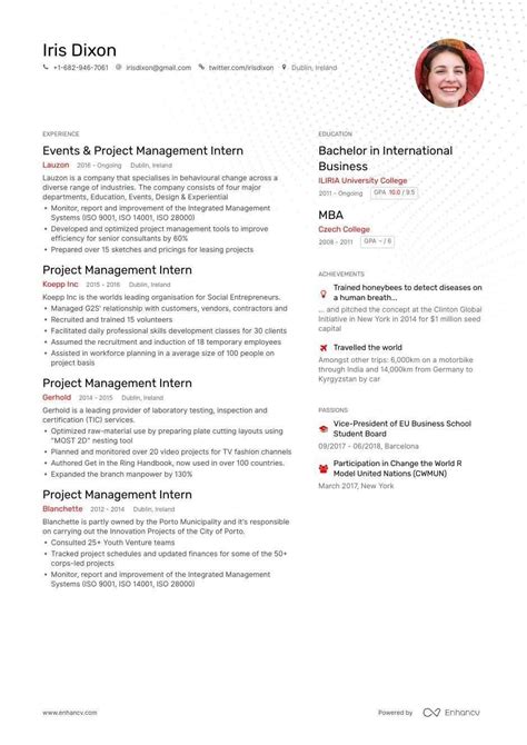 pmp resume    resume examples resume college resume