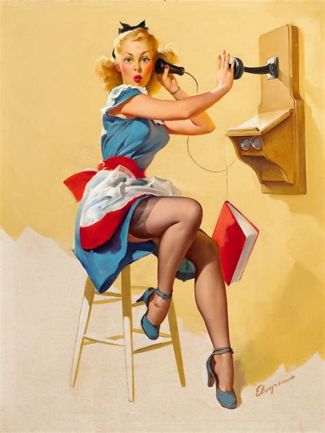 Gil Elvgren Pin Up Vintage Pin Up Posters Pinterest