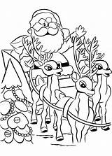 Rudolph Reindeer Renne Babbo Rudolf Rentier Ausmalbild Nosed Nase Roten Pianetabambini Nariz Sleigh Rena Naso Reno Ausmalen Vermelho Rocks Noël sketch template