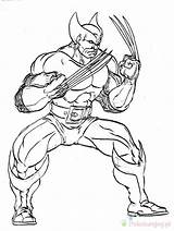 Wolverine Kolorowanki Dla Wydruku sketch template