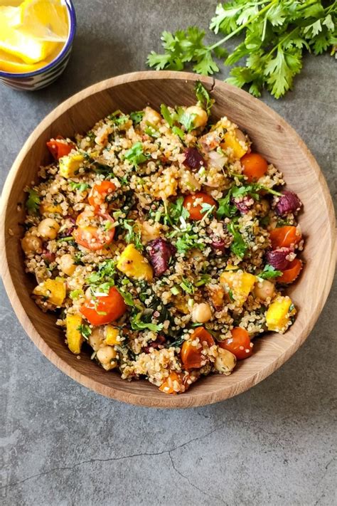 healthy quinoa recipe  flavorful vegan  gluten  recipe
