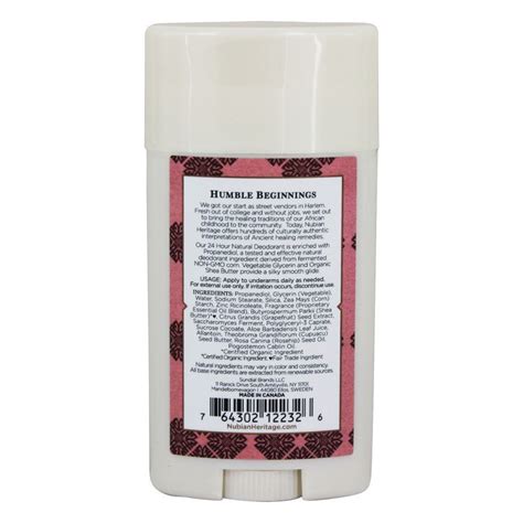Nubian Heritage Deodorant For All Skin Types Patchouli