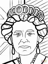 Queen Elizabeth Coloring Pages Britto Romero Printable Queens Color Drawing Kids Pop Book Print Adults Clipartmag Cartoon Popular Coloringpagesfortoddlers sketch template