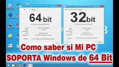 Como Saber Si Mi Pc Soporta Bits Cualquier Version De Windows Hot Sex