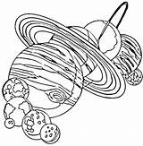 Coloring Pages Solar System Meteor Space Printable Sistema Getcolorings Planets Colouring Kids Sun Getdrawings sketch template