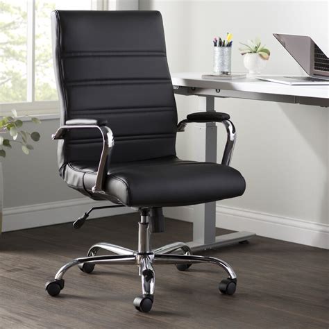 wayfair basics high  swivel  wheels ergonomic executive chair