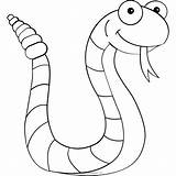 Serpente Schlange Serpiente Ausmalbilder Snake Colorir Imprimir Ultracoloringpages sketch template