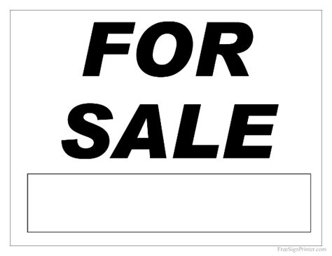 sale sign printable  sale sign
