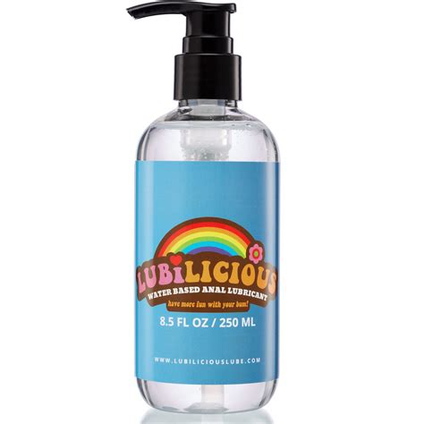 best anal lube water based for anal sex by lubilicious